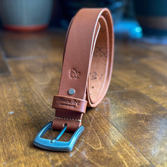 Leather Belt - TAN