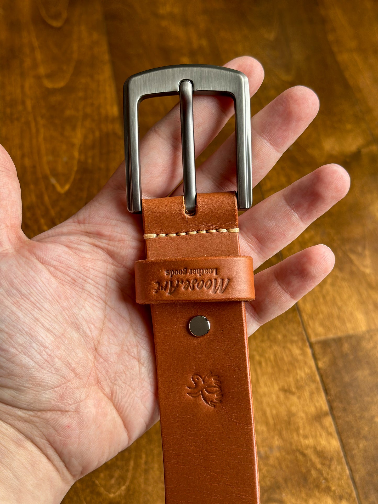 Leather Belt - TAN