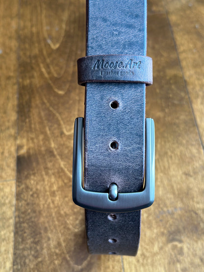 Leather Belt - BROWN