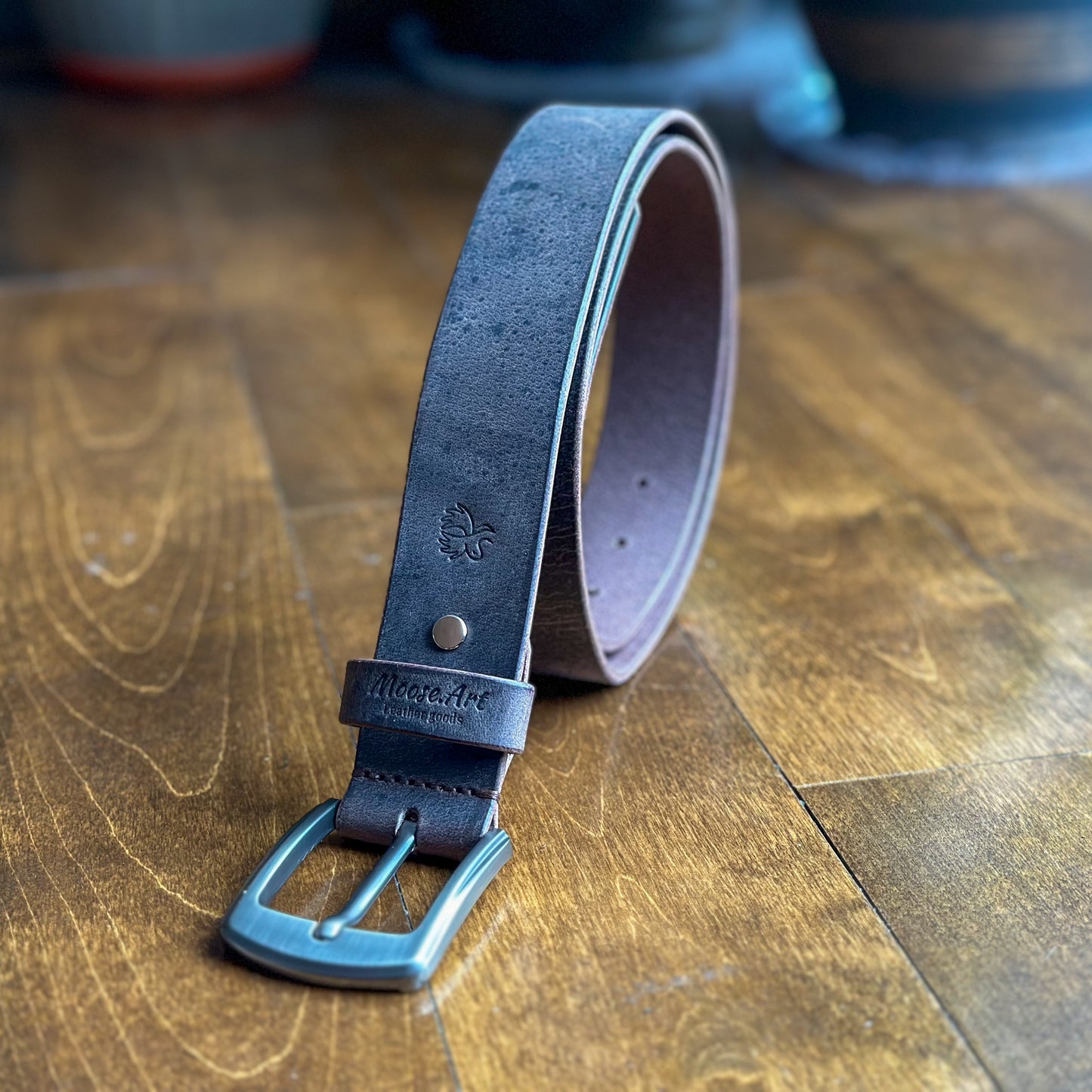 Leather Belt - BROWN