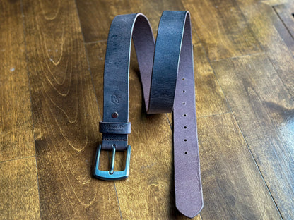 Leather Belt - BROWN