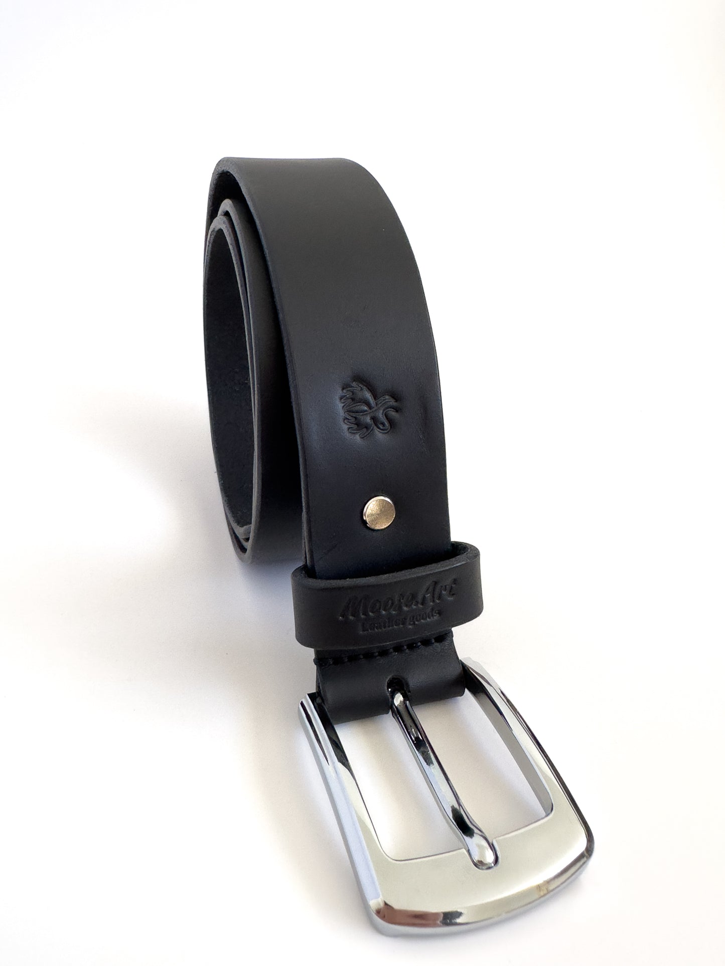 Leather Belt - BLACK