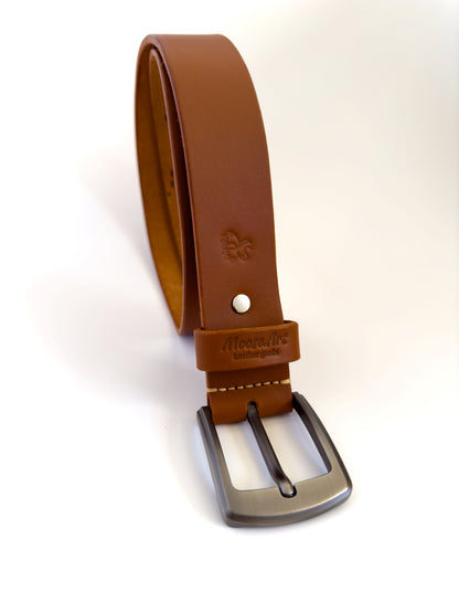 Leather Belt - TAN