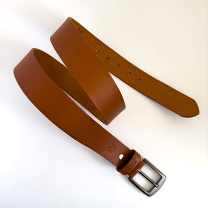 Leather Belt - TAN