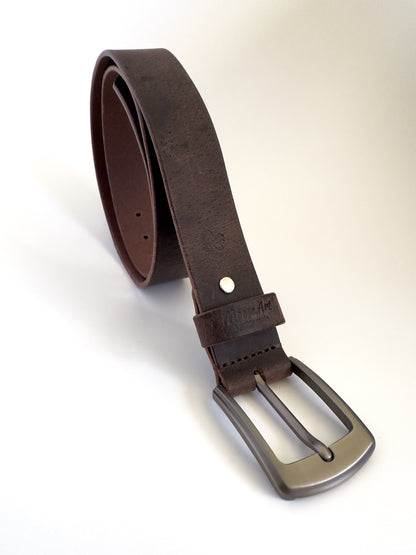 Leather Belt - BROWN