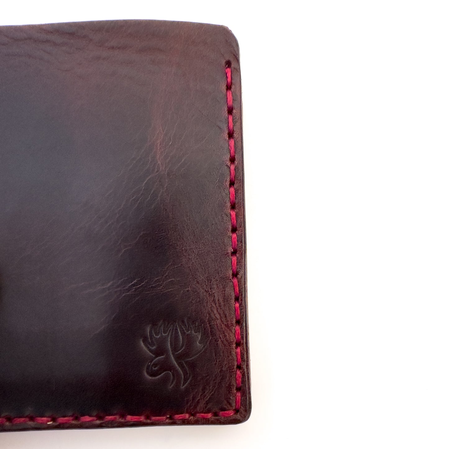 Leather Bifold Wallet - Dark Brown