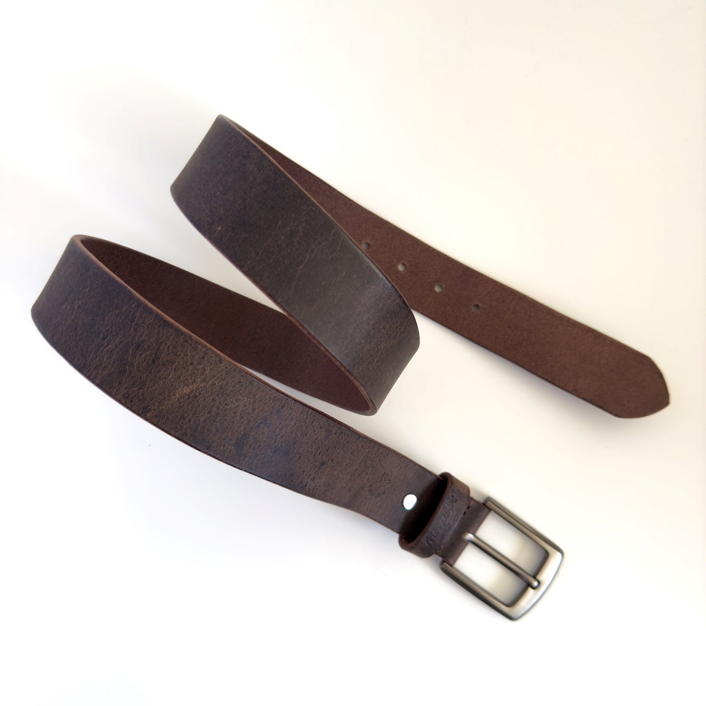 Leather Belt - BROWN